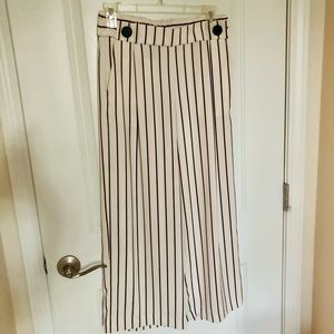Zara Trafulac Collection Striped Pants